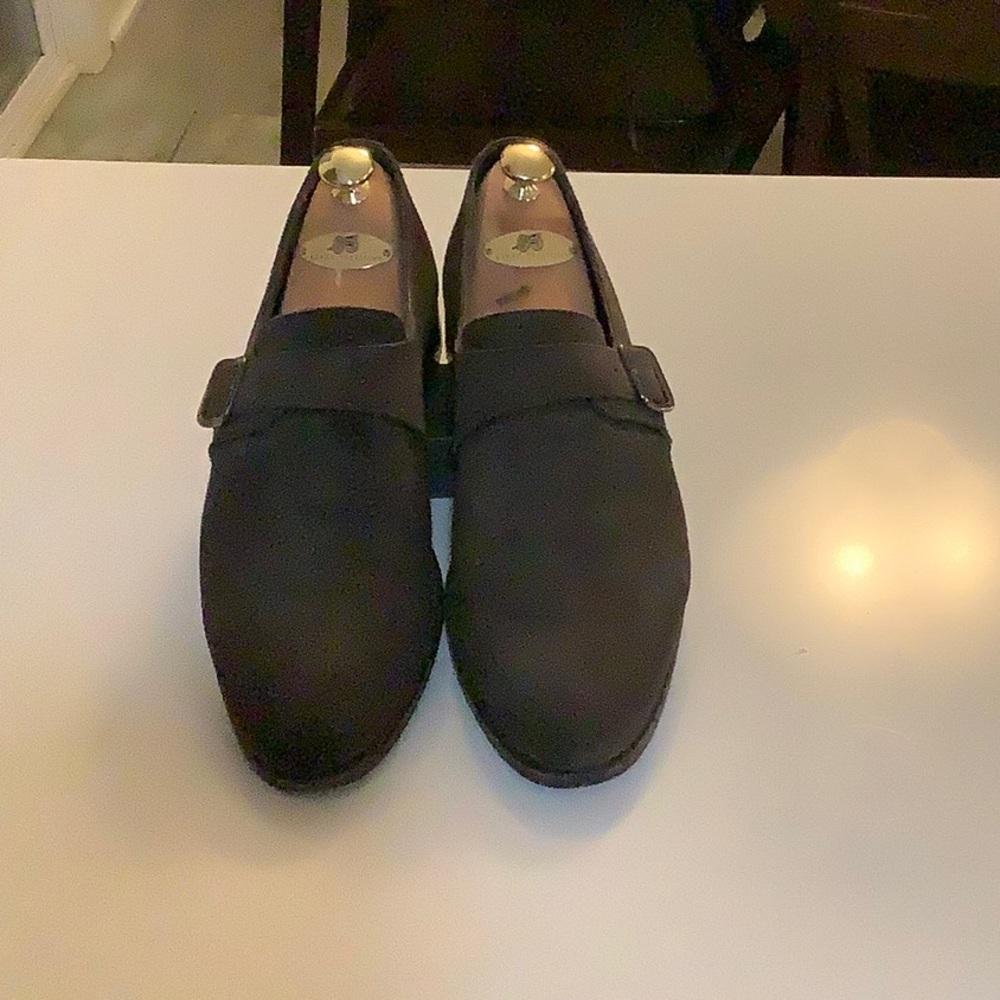 Canali Suede Monkstrap size 43.5